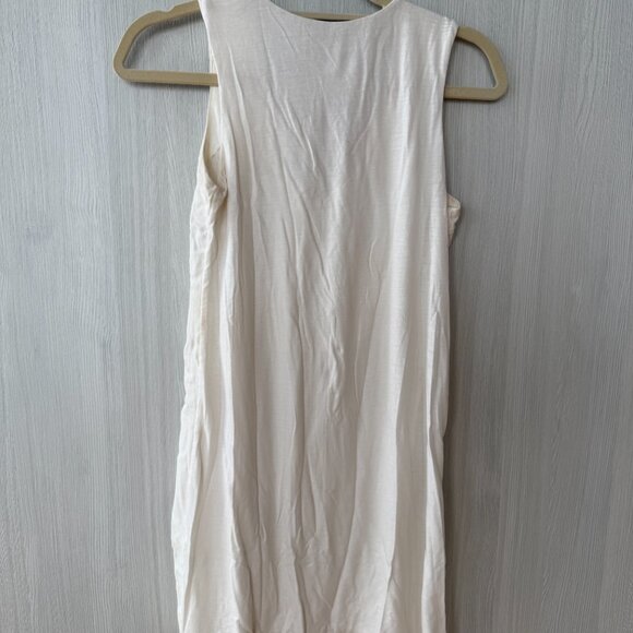 Massimo Dutti White Embroidered Dress – Size S (sale ends 08/28) - Picture 3 of 3